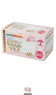 日本牌子 Azfit Clean Aid 女裝/中童口罩  獨立包裝  1盒40個 14.5*9cm  BFE/PFE 99%