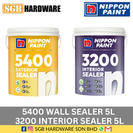 NIPPON VINILEX 5400 WALL SEALER 5L / INTERIOR SEALER 3200 5L UP