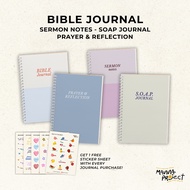 Bible Journal | Sermon Notes | SOAP Journal | Prayer & Reflection Journal | City Notes