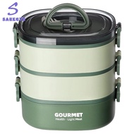 Bento Box Adult Lunch Box Leak-Proof Stacking Bento Box Lunch BoxPortable Food Container Storage Box