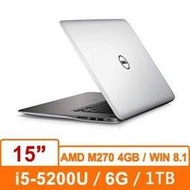 Dell 15BR-1448TW i5-5200U 15吋 獨顯AMD M270-4G筆電 