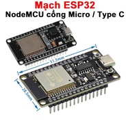 Nodemcu ESP32 WiFi+ Bluetooth Circuit ||