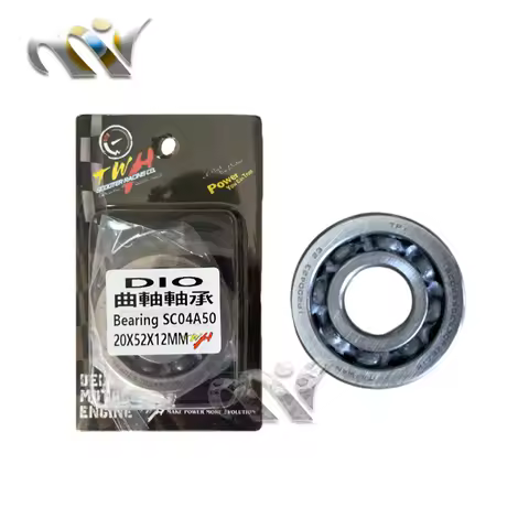 Taiwan TWH motorcycle Suitable for DIO 50 AF18 AF27 AF28 DIO50 crankshaft bearing engine bearing siz