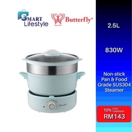 Butterfly 2.5L Multi Cooker With Non-Stick Pan & Steamer BMC-825