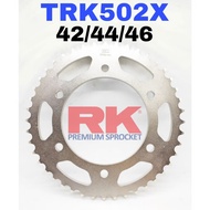 RK Rear Sprocket 525 Belakang BENELLI TRK502X TRK 502X 42T 44T 46T 42 44 46 Chains Gears Spare Parts