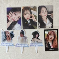 Gfriend 10th Anniversary Glass Bead Photocard & Cafe Drink Photocard & Bookmark Photocard