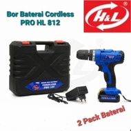 Cordless Battery drill HNL 812-2 HL812 PRO 12 volt drill 12 V battery