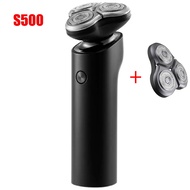 XIAOMI MIJIA ที่โกนหนวดแห้งเปียกเครื่องโกนหนวดไฟฟ้า S500เครื่องโกนหนวดเครื่องโกนหนวดไฟฟ้าของผู้ชายสา