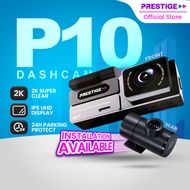 [HIGH QUALITY] Prestige P10 2K DashCam | Built-in GPS | WiFi 6 | 4G Connectivity | 24H Parking Monit