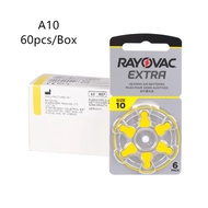 RAYOVAC EXTRA A10 Zinc Air A312 A675 A13 IIC ITC ITE BTE hearing aid battery