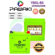 Pawaki Gel Bateri Motor YB5L-BS Battery Motorcycle EX5 DREAM WAVE100 KRISS CT100 EGO LC135 LAGENDA S
