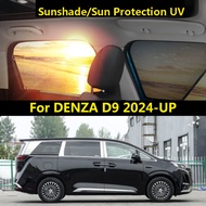 Car Window Shade Sunshade For DENZA D9 2024+Car Accessories Car Curtains Sun Protection UV