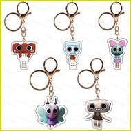 B4 Dandys World Plush Scraps Acrylic Keychain Pendant Bags Accessories Game Peripheral 4B