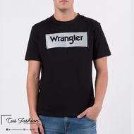 Fashion WRANGLER เสื้อยืดผู้ชาย / ผู้หญิงผ้าฝ้ายนำเข้าพรีเมี่ยม 30S Tee