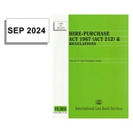 ILBS | LAW BOOK | HIRE-PURCHASE ACT 1967 (ACT 212) & REGULATIONS