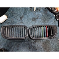 BMW E46 Facelift Front Kidney Matte Black Grill Grille