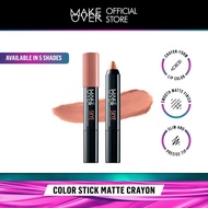 MAKE OVER Color Stick Matte Crayon 2.6 g - Lip Crayon