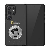 國家地理 / S25 Ultra Metal Deco 地球徽章手機殼