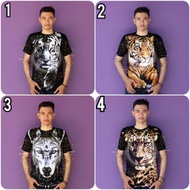 3D Tiger Distro T-Shirt - 3D Character T-Shirt - Leopard T-Shirt