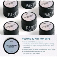 VOLUME 3D ART NON WIPE PARTY ORIGINAL - RAISED PARTYDesign 3D Nail Art Nail Sticker Nail Accessories