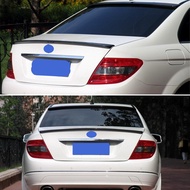 Use For Benz C Class W204 Coupe Spoiler 2007--2014 Year Black AMG Real Carbon Fiber Rear Wing AMG St