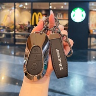 Benz AMG Dedicated Key Cover A35L G63 G500 GLE gtr gt50 cla45 e53 Car Shell Buckle