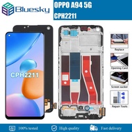 Original LCD For OPPO A94 5G CPH2211 LCD Display Touch Screen Digitizer Assembly Replacement