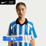 Nike Women's Sportswear Oversized Jersey - Light Photo Blue [IO0914-435]