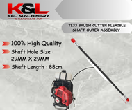 Mesin Rumput VRS302/TL33/TB33/TU33 Honda GX35 Flexible Shaft Outer Set Brush Cutter (29mmX29mm)