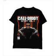 Call of Diddy Party Brainrot Sigma T-Shirt For Men And Women 2026 Long Sleeve Or Short