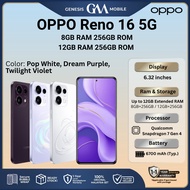 OPPO Reno 16 (5G) [8GB RAM 256GB ROM] [12GB RAM 256GB ROM] [12GB RAM 512GB ROM]