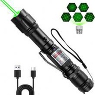 Professional USB Rechargeable Green Laser Pointer, Long Distance Projection, Suitable For TV/LED/LCD