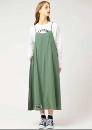 日系graniph 貓咪吊帶連身裙 (無標)