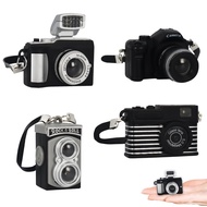 4 Pcs Miniature Camera Mini SLR Camera Prop Camera Ornament Mini Vintage Camera Decor for Mini Decor