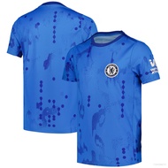 XY 2024-2025 Premier League Chelsea Football club Pre match Top Child Adult Football Tshirts Plus Si