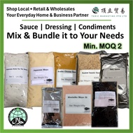 [Bundle] Nacho Cheese Tartar Jap Mayo Mayonnaise Roasted Sesame Teriyaki Mentaiko Mushroom Brown Sau