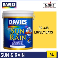 Davies Sun & Rain Acrylic Elastomeric Paint - Yellows 4L