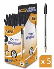 BIC - Cristal Ball Pen 1.0 原子筆 黑色 x 5支