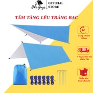 [FULL ACCESSORIES] Anti-UV silver-coated tent cover/tarp, Thick waterproof fabric, Strong stakes - H