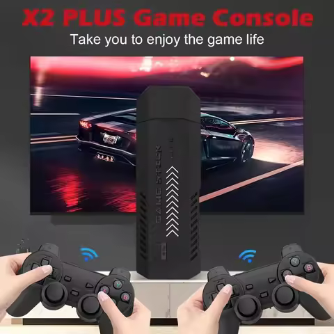 X2 Plus 40000 Games GD10 Pro 4K Retro Video Game Console Wireless Controller 50 Emulator For PS1 N64