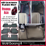 6D Car Floor Mat Perodua Alza
