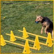 Gepnoo Dog Agility Hurdle Cone Set Football Training Cones Soccer Agility Pole for