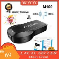 2020 New M100 4K 2.4G AnyCast 4K Wireless Display TV Dongle Receiver Android IOS