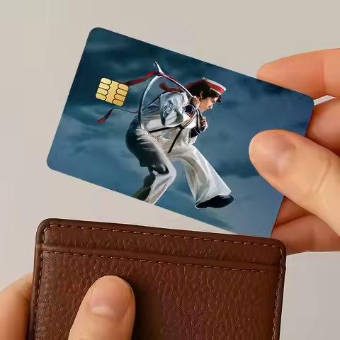 Singer Conan Gray wishbone Credit Card Stickers Skin For Bank Bus Metro 4PCS Cover Film Gift