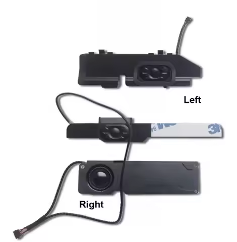 Laptop L & R Speakers Set Compatible For Pro 13" A1278 (Early 2011 & Mid 2012) MC700 MD313 314 101 1