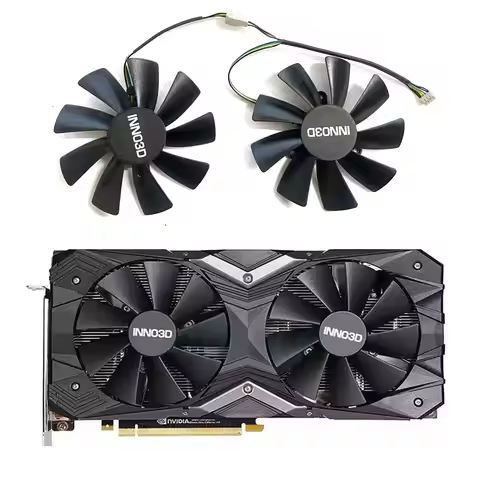 New cooler fan GA92S2H 4PIN RTX 2060 GPU fan for Inno3D RTX2060 Super Gaming OC X2 Graphic Card Fan