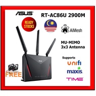 🔥Ready Stock🔥Asus RT-AC86U AC2900 Aimesh Gaming High Performance Router [Promotion: Free Cooling Fan