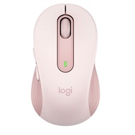 羅技Logitech 多工靜音無線滑鼠(M650)-玫瑰粉(尺寸:約10.71x6.18x10.12cm)