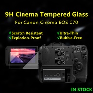 Eos c70 Camera Protective Film Glass for Canon Cinema EOS C70 Camera 9H Hardness C70 Tempered Glass 