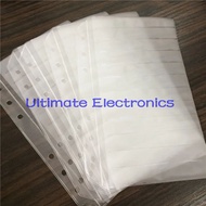 100pcs/lot Empty pages For components sample book 0402/0603/0805/1206 SMD Electronic Components asso